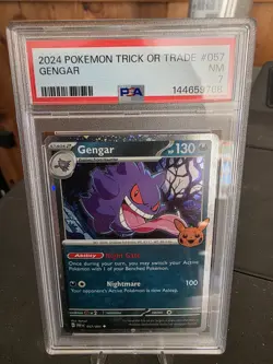 Pokemon trick or trade 2024 gengar psa 7 - Image 3