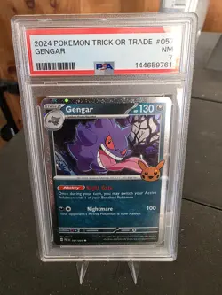 Pokemon trick or trade 2024 gengar psa 7 - Image 5