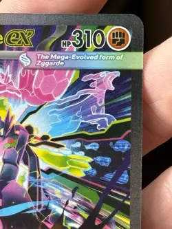 MEGA ZYGARDE EX 120/088 PERFECT ORDER SPECIAL ILLUSTRATION RARE SIR POKEMON TCG - Image 4