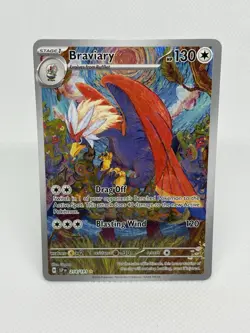 Pokemon Braviary 214/191 Surging Sparks Illustration Rare Holo 130 HP - Image 1