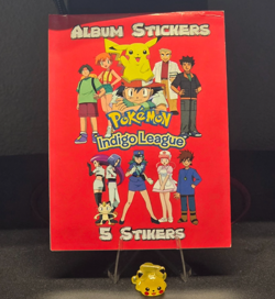Pokemon Red Album Stickers Indigo League - Gengar #94 - Image 3