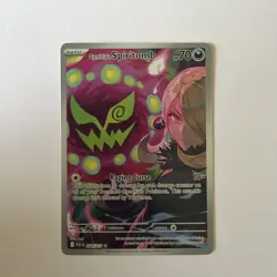 Cynthia's Spiritomb Illustration Rare 244/217 Pokemon Ascended Heroes IR NM - Image 1