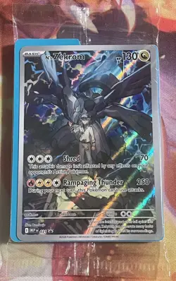 Pokemon TCG: 2026 Mega Evolution Ascended Heros N’s Zekrom Sealed Promo - Image 1