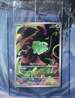 Bulbasaur - 133/132 - Pokemon Mega Evolution Illustration Rare STAMPED - SEALED - Image 1