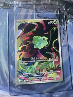 Bulbasaur - 133/132 - Pokemon Mega Evolution Illustration Rare STAMPED - SEALED - Image 2