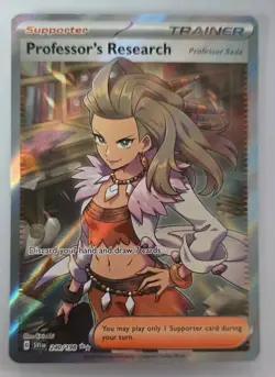 Pokemon Professor's Research 240/198 SV01: Scarlet & Violet Base Set Holo - Image 1