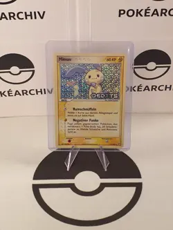 Minun 41/107 Ex Deoxys Set Reverse Holo Stamped Pokemon Karte Deutsch Pokemon NM - Image 1
