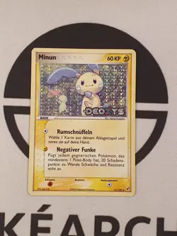 Minun 41/107 Ex Deoxys Set Reverse Holo Stamped Pokemon Karte Deutsch Pokemon NM - Image 2