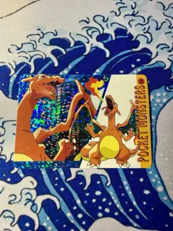 Charizard Vintage Holo Nintendo Vending Prism #11 Pocket Monsters Arcanine - Image 1