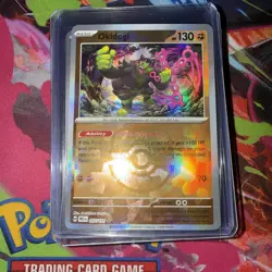 2025 Pokemon TCG Okidogi Master Ball Reverse Holo 057/131 Prismatic Evolution - Image 1