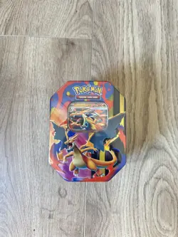 Pokemon Mega Charizard Tin Y Ex Sealed - Image 1