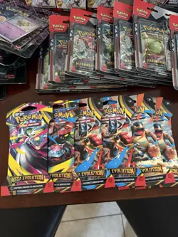 Pokemon Mega Evolution Sleeved Booster Pack 2025 Sealed, X6 - Image 1