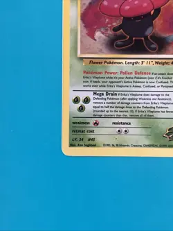 Pokemon TCG Erika's Vileplume Holo Gym Heroes 5/132 Raw Ungraded - Image 5
