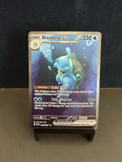Blastoise ex 200/165 Sv: Scarlet & Violet 151 Holo Pokemon TCG NM / Pack Fresh - Image 1