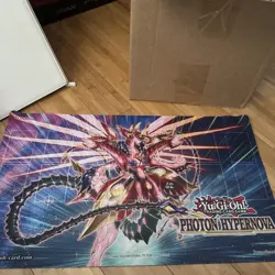 Photon Hypernova Sneak Peek Yu-Gi-Oh! OTS Playmat Used - Image 1