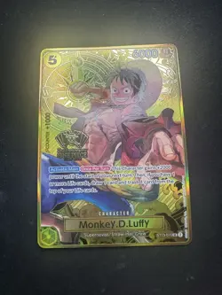 One Piece Monkey D.Luffy ST13-015 2nd Anniversary Set Japanese Edition - ENGLISH - Image 1