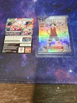 MONKEY D. LUFFY 2026 ONE PIECE COLLEGE BASKETBALL PROMO D #P-055 Q6095 - Image 1