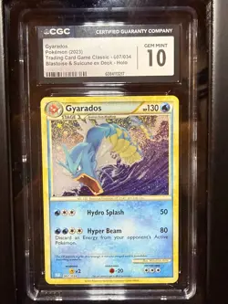 GYARADOS 007/032 2023 POKEMON TRADING CARD GAME CLASSIC CGC 10 GEM MINT - Image 2