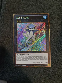 ( CAT SHARK ) - Gold Secret Rare - PGL2-EN016 - 1st - YuGiOh Card - Image 1