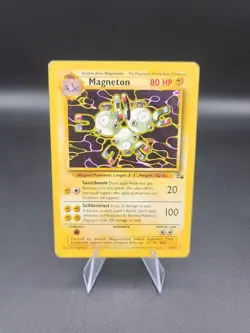 Magneton 26/62 - Fossil - Rare Non Holo - 1999 Pokemon Card WOTC - Image 1