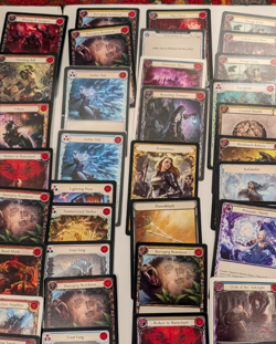 Flesh and Blood Lot of all RARES Over 150 Cards - Image 4