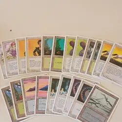 Magic: The Gathering Vintage Revised Lot - Forest, Pearled Unicorn, 20 Cards - Image 1