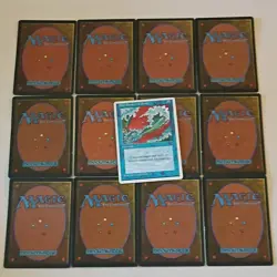 Magic: The Gathering Vintage Blue Lot - Segovian Leviathan, 13 Cards - Image 2