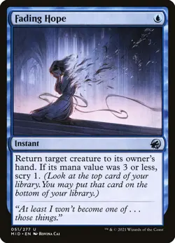 [MTG] Fading Hope (051) (MID) NM - Image 1