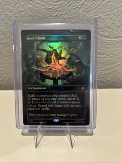 MTG Food Chain Teenage Mutant Ninja Turtles x1 Near Mint FOIL - Image 1