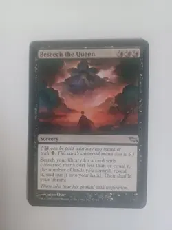 Beseech the Queen Magic The Gathering Shadowmoor #57 Uncommon MTG TCG CCG - Image 1