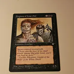 Magic: The Gathering Vintage Ice Age Lot - Lim-Dul, Benalish Hero, Pikemen - Image 2