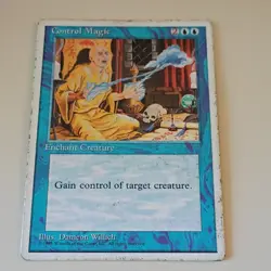 Magic: The Gathering Vintage Black Blue Lot - Urza's Power Plant, Black Knight - Image 4