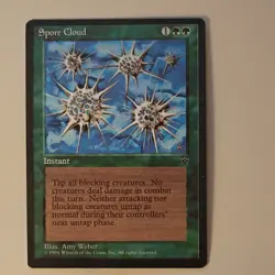 Magic: The Gathering Vintage Ice Age Green Lot - Rime Dryad, Aurochs, Folk - Image 4