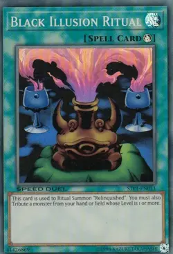1x (NM) Black Illusion Ritual - STP1-EN011 - Super Rare - Unlimited YuGiOh - Image 1