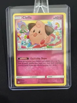 Pokemon Card Unbroken Bonds Cleffa 131/214 Uncommon (LP /NM) - Image 3