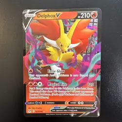 Delphox V 027/196 - Pokemon TCG Lost Origin - NM - Image 1