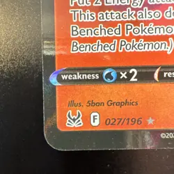 Delphox V 027/196 - Pokemon TCG Lost Origin - NM - Image 4