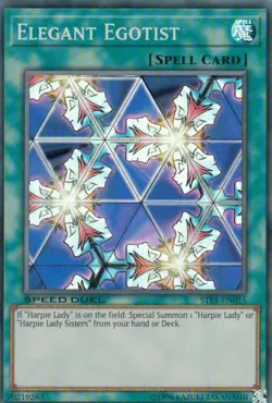 1x (LP) Elegant Egotist - STP1-EN015 - Super Rare - Unlimited YuGiOh - Image 1