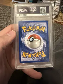 PSA 9 - Pokemon POLIWRATH 15/130 - BASE SET 2 - FOIL Rare - Image 2