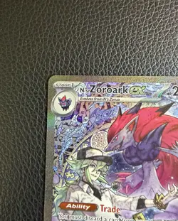Pokemon N’s Zoroark Ex 286/217 SIR Ascended Heroes PACK FRESH NM - Image 2