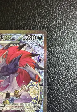 Pokemon N’s Zoroark Ex 286/217 SIR Ascended Heroes PACK FRESH NM - Image 3