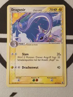 Dragonir 41/113 Ex Delta Species Set Original Pokemon Karte Deutsch Pokemon TCG - Image 3