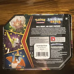 Pokemon TCG Shining Fates Tin Eldegoss V 728192527081 - Image 2