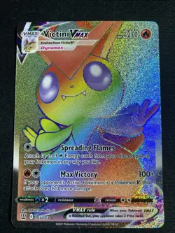 2021 Pokemon Sword & Shield - Battle Styles Secret Victini VMAX #165/163 - Image 1