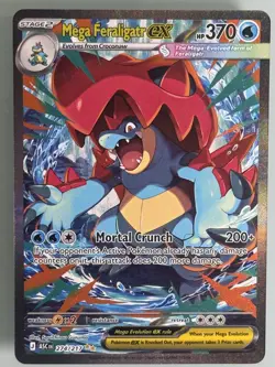 Pokemon: Ascended Heroes Mega Feraligatr Ex 274/217 Full Art Secret NM/Mint - Image 1