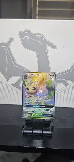 LEAFEON GX SV46/SV94 Hidden Fates FULL ART Shiny Pokemon NM/MINT - Image 4