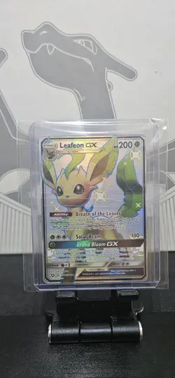 LEAFEON GX SV46/SV94 Hidden Fates FULL ART Shiny Pokemon NM/MINT - Image 5