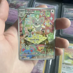 Pokemon TCG Cinccino 183/162 Illustration Rare Temporal Forces NM🔥 - Image 1