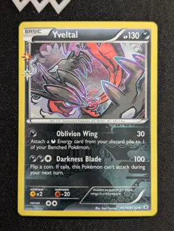 Yveltal RC16/RC32 Generations: Radiant Collection Pokemon NM Holo - Image 1