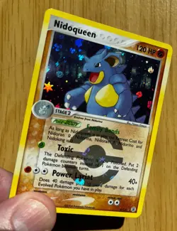 Pokemon TCG NIDOQUEEN 9/112 Reverse HoloFoil EX Fire Red & Leaf Green 2004 NM/M - Image 3